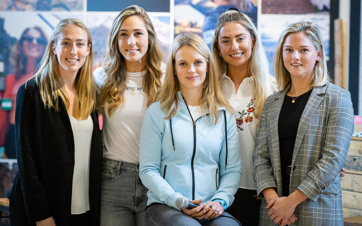 Sarah Hawkshaw, Eimear Considine, Ailish McSweeney, Amy O'Donoghue and Chloe Watkins Athlete Panel Discussion 