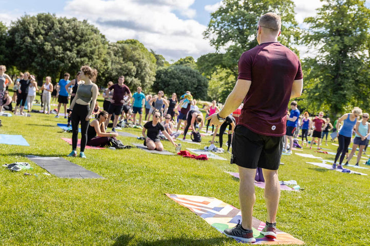 Brian O'Driscoll Leads Gym+Coffee Workout