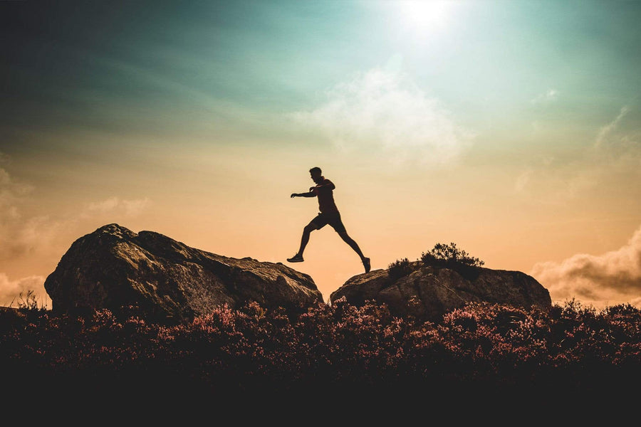 Running at Dawn in Glendalough