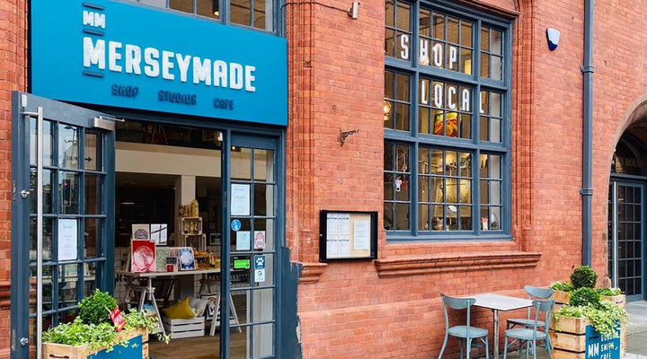 MerseyMade art café, ideal for brunch + coffee, in Liverpool.