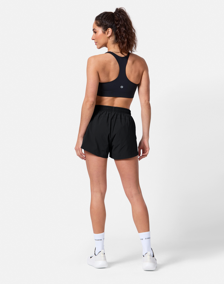 Contender 3" Shorts in Black