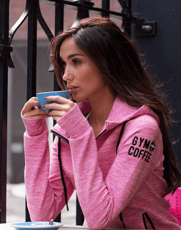 Pink Fleck Hoodie - Hoodies - Gym+Coffee IE