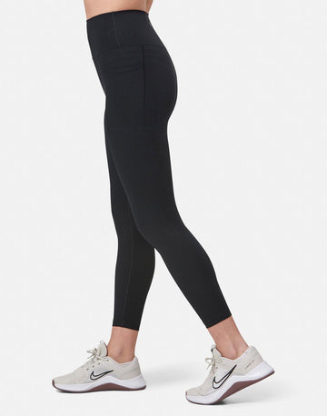 Aurora 7/8 Pocket Legging in Black - Leggings - Gym+Coffee IE