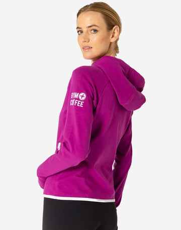 Chill Zip Hoodie in Very Berry - Hoodies - Gym+Coffee IE