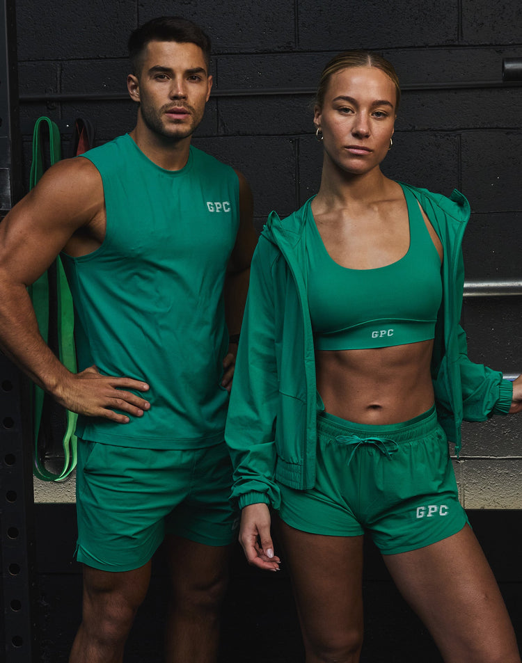 GPC Train Speed Shorts in Sprint Green