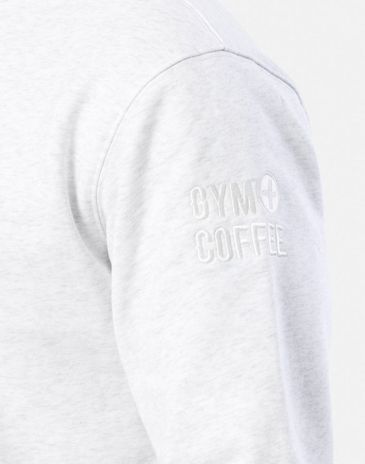Clubhouse Quarter Zip in White Marl