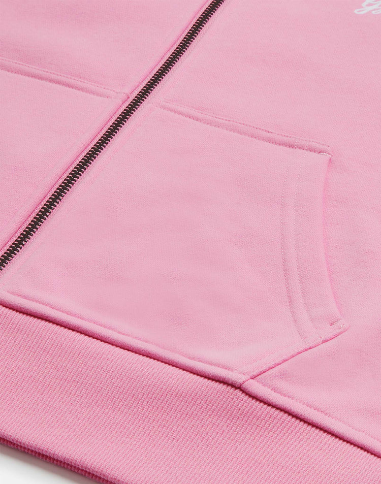 Daily Zip Hoodie in Pink Blossom