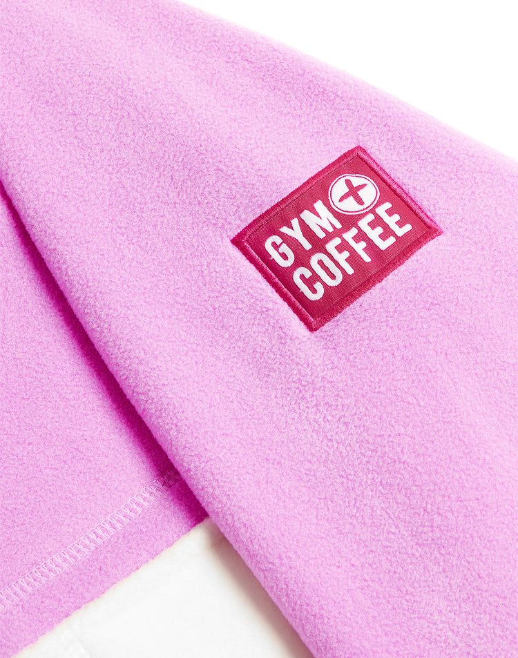 Snap Polar Fleece in Fuchsia Pink
