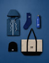 Men's Gift Box in Silk Blue