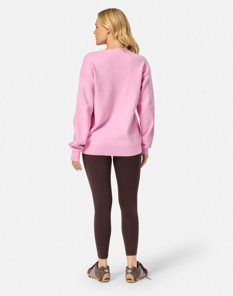 Knit Crew in Pink Blossom