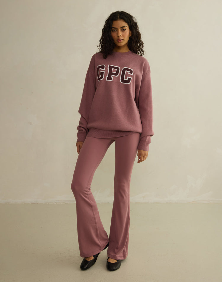 Knit Crew in Terra Rose