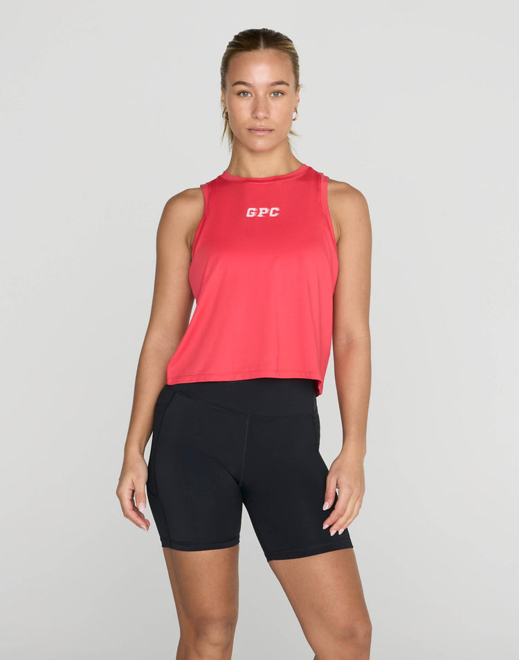 GPC Speed Boxy Tank in Power Red