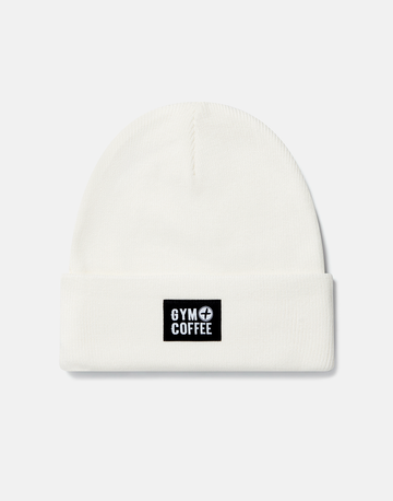 Knit Beanie in Off White