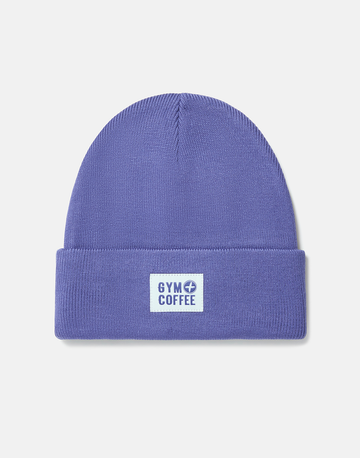 Knit Beanie in Violet Smoke