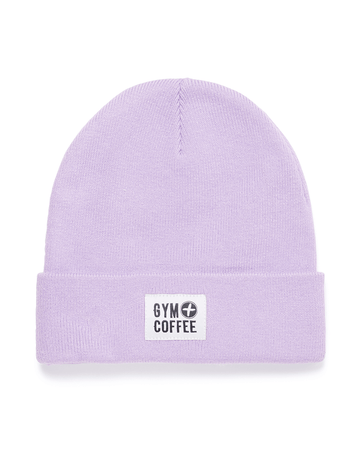 Knit Beanie in Deep Lilac - Beanies - Gym+Coffee IE