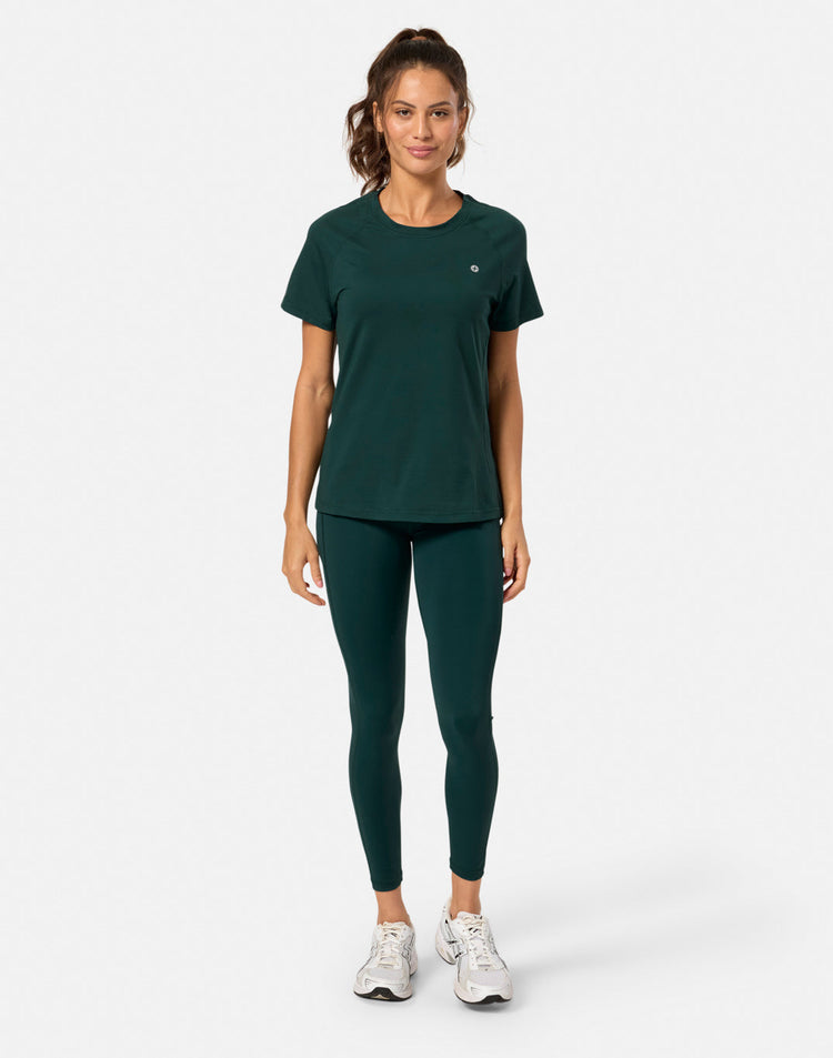 Relentless Tee in Amazon Green