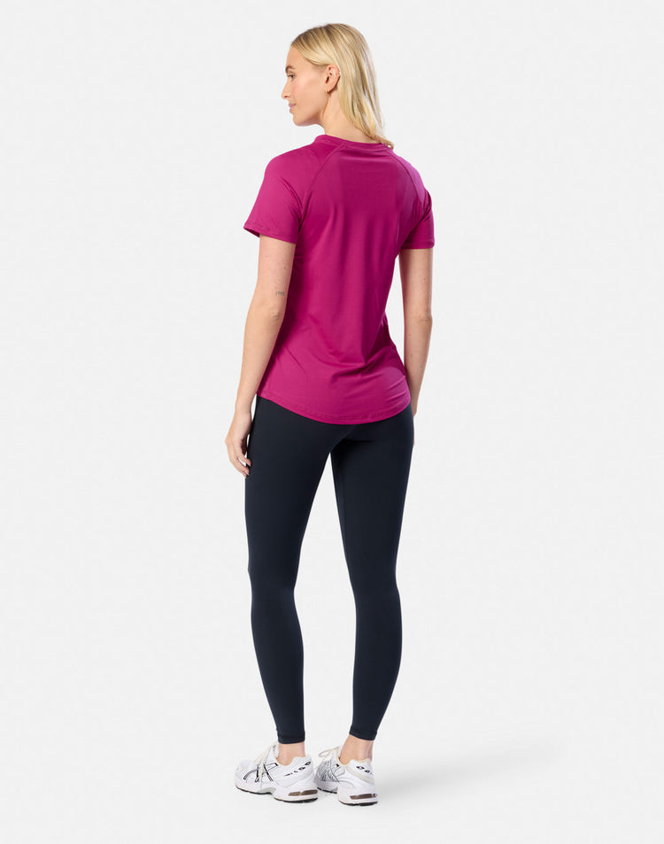 Relentless Tee in Sunrise Pink