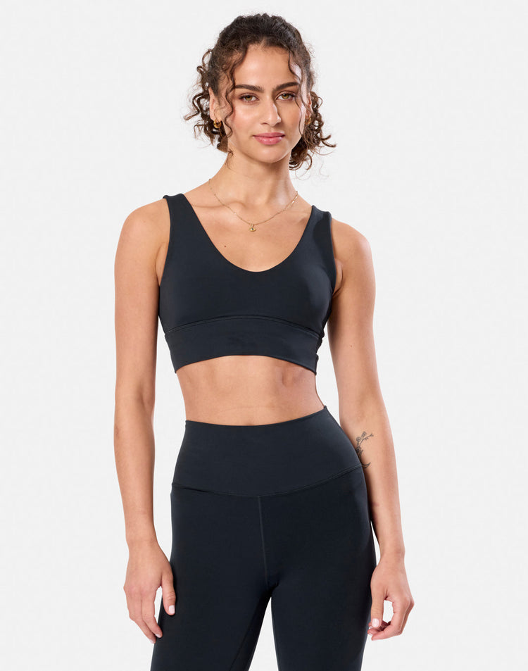 Soft-Motion Bra in Black
