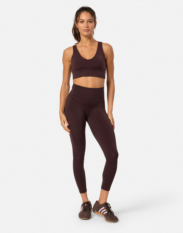 Soft-Motion Bra in Mocha Bean