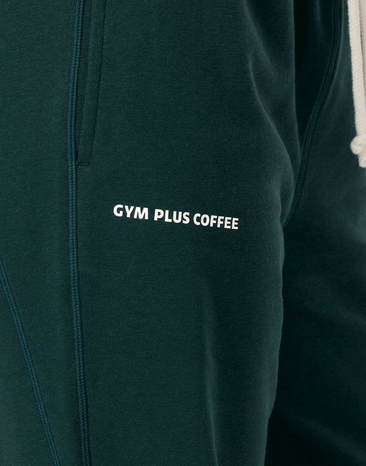 Clubhouse Wide Leg Jogger in Amazon Green