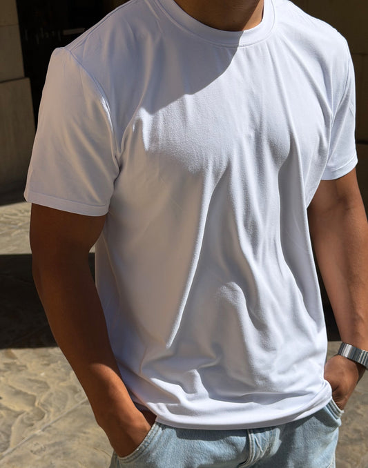 Daily Tee in Ultra White