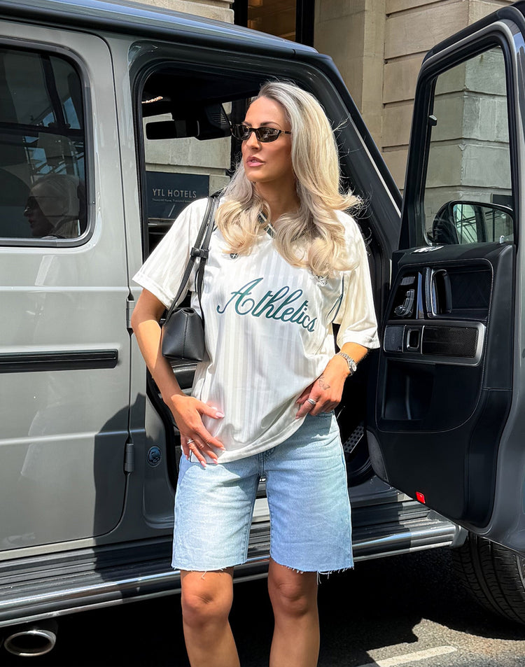 Club Jersey in Vintage White