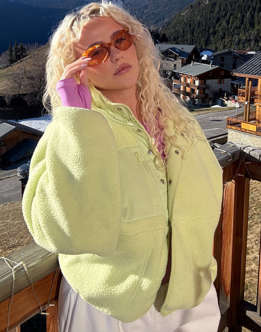 Horizon Layer Up Jacket in Lime Sorbet
