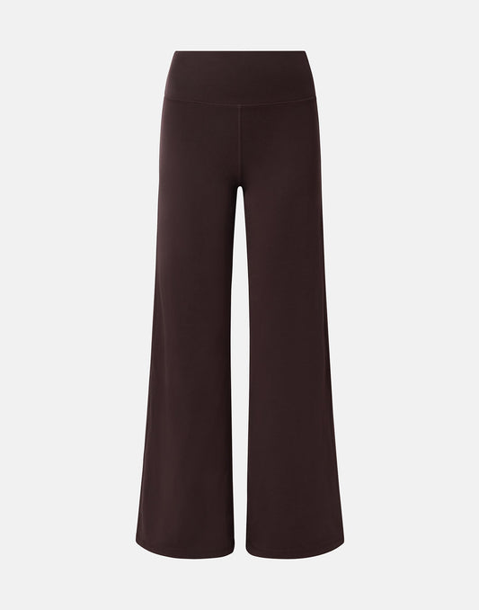 Wide Leg Legging in Mocha Bean