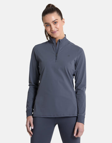 Adaptive 1/2 Zip in Orbit - Midlayer - Gym+Coffee IE