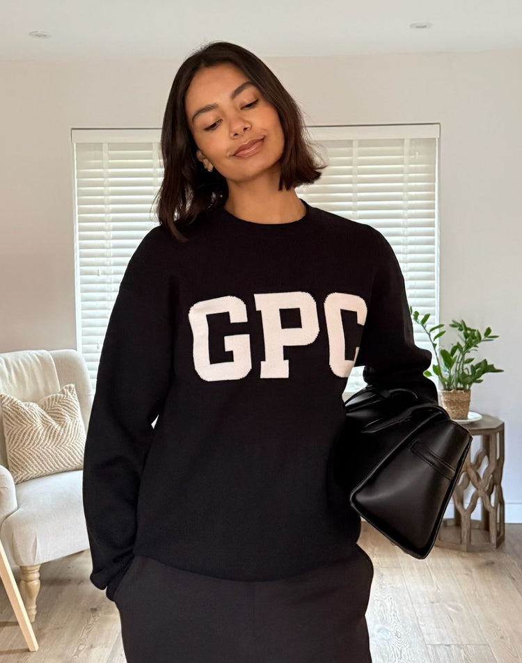 Knit Crew in Black