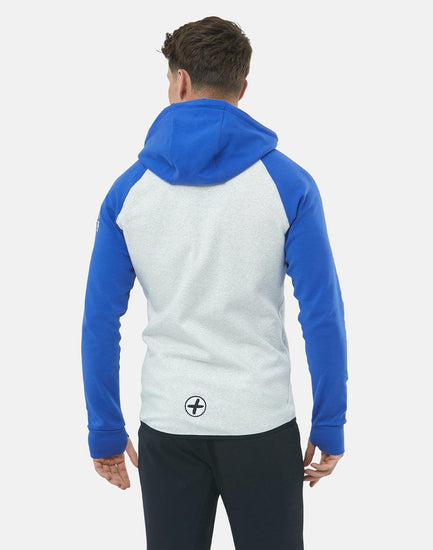 2Tone Chill Hoodie in Amparo Blue-Cream - Hoodies - Gym+Coffee IE