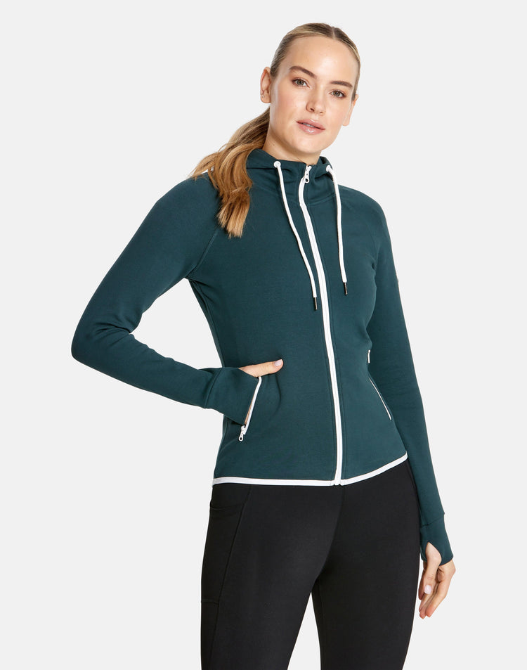 Women's Green Chill Hoodie Gift Box - Gift Box - Gym+Coffee IE